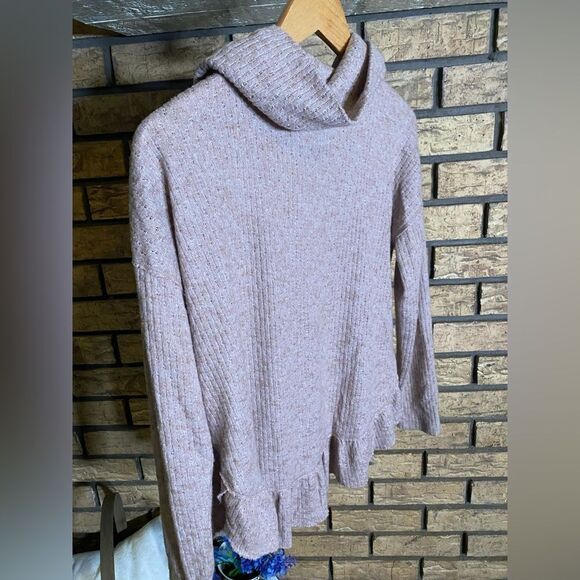 Maeve by anthropology blush pink sweater‎ - Picture 4 of 7